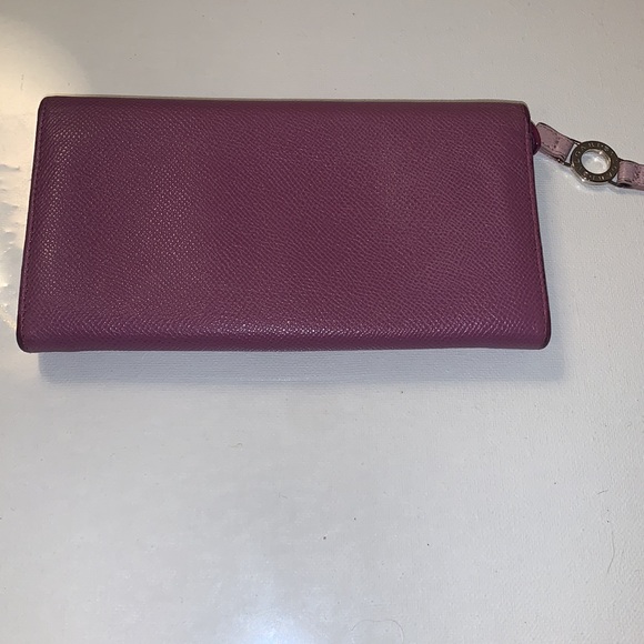 BVLGARI long leather wallet - Picture 3 of 13